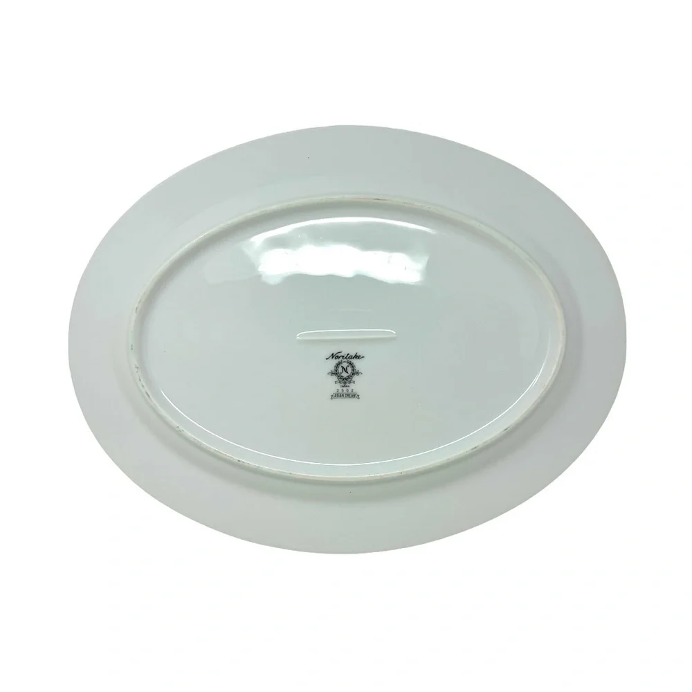 Noritake | Oval Serving Platter | Japan | 2502 Asian Dream 11.5”x9”